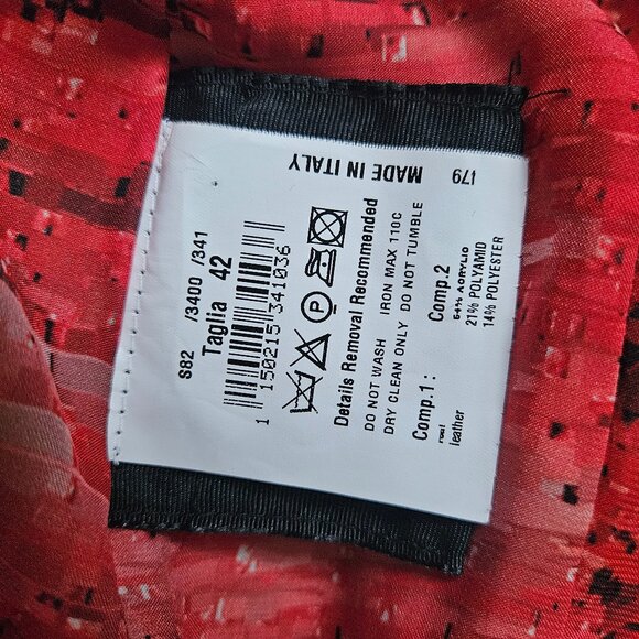 Bazar Deluxe Italy Coat Jacket Multicolored Fringe hippie boho luxury glam 42 - Picture 10 of 12